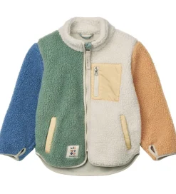 Liewood Fleecejakke - Nolan - Peppermint Multi Mix