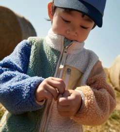 Liewood Fleecejakke - Nolan - Peppermint Multi Mix