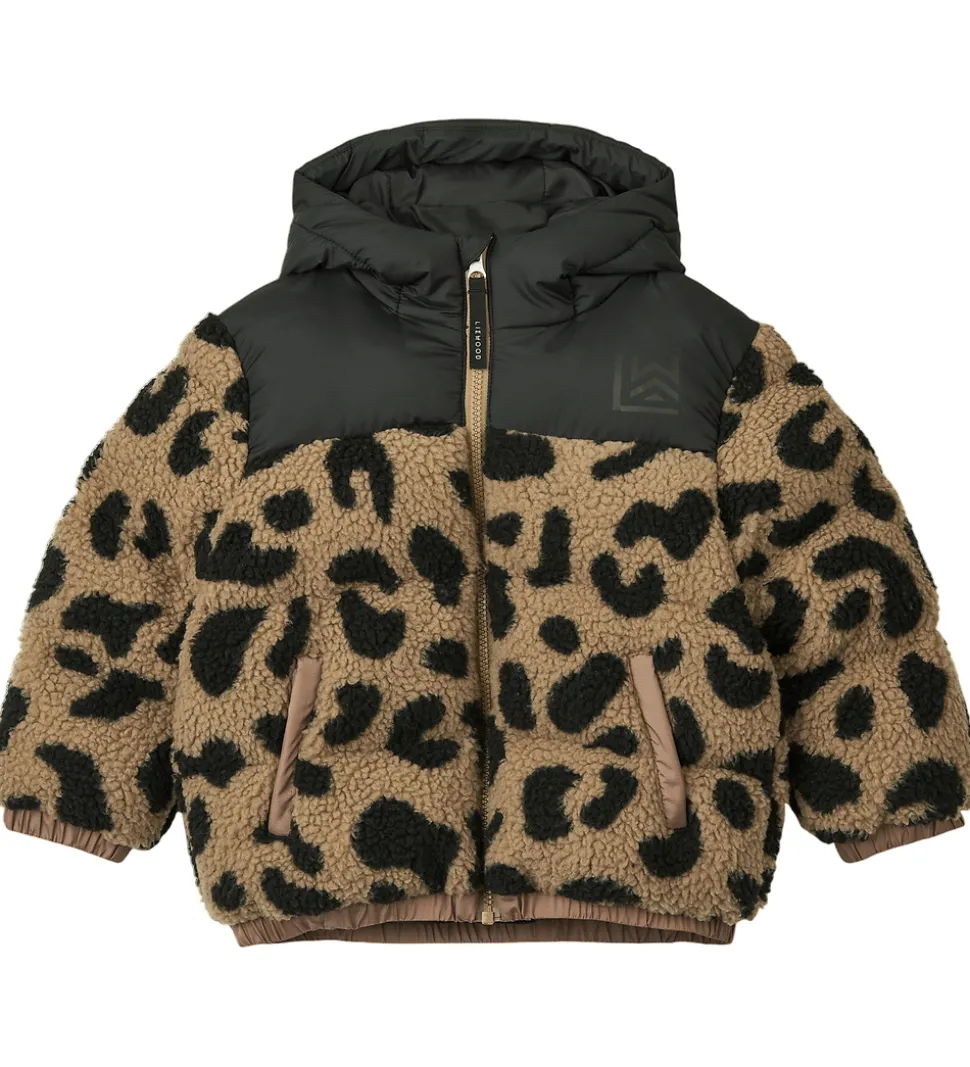 Liewood Fleecejakke m. Vattering - Niko - Mega Leo/Oat Mix