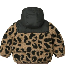 Liewood Fleecejakke m. Vattering - Niko - Mega Leo/Oat Mix