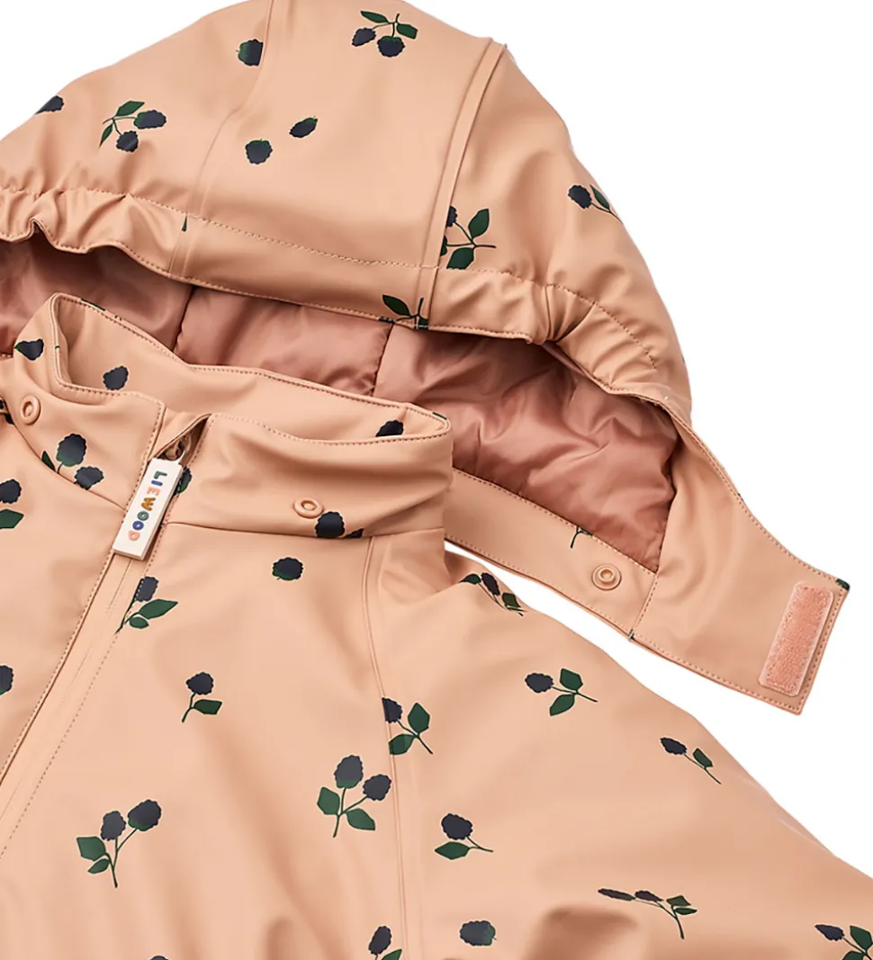 Liewood Flyverdragt - PU - Maddy - Berry/Pale Tuscany/Embroidery