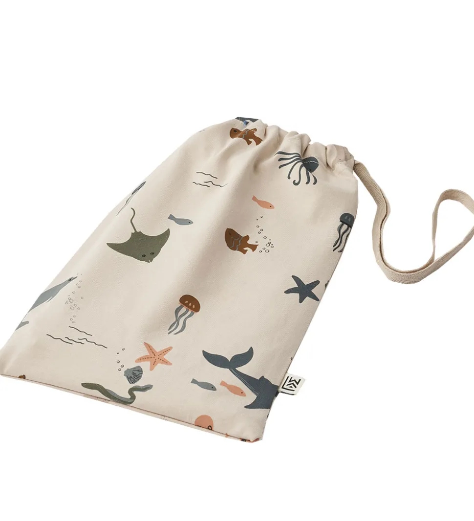 Liewood Nattøj - 2-delt - Ilford - Sea Creature/Sandy