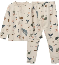 Liewood Nattøj - 2-delt - Wilhelm - Sea Creature/Sandy