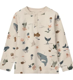 Liewood Nattøj - 2-delt - Wilhelm - Sea Creature/Sandy