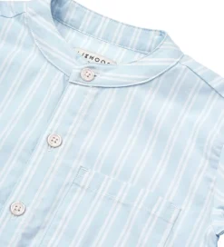 Liewood Skjorte - Ashton - Pure Sky/Creme De La Creme