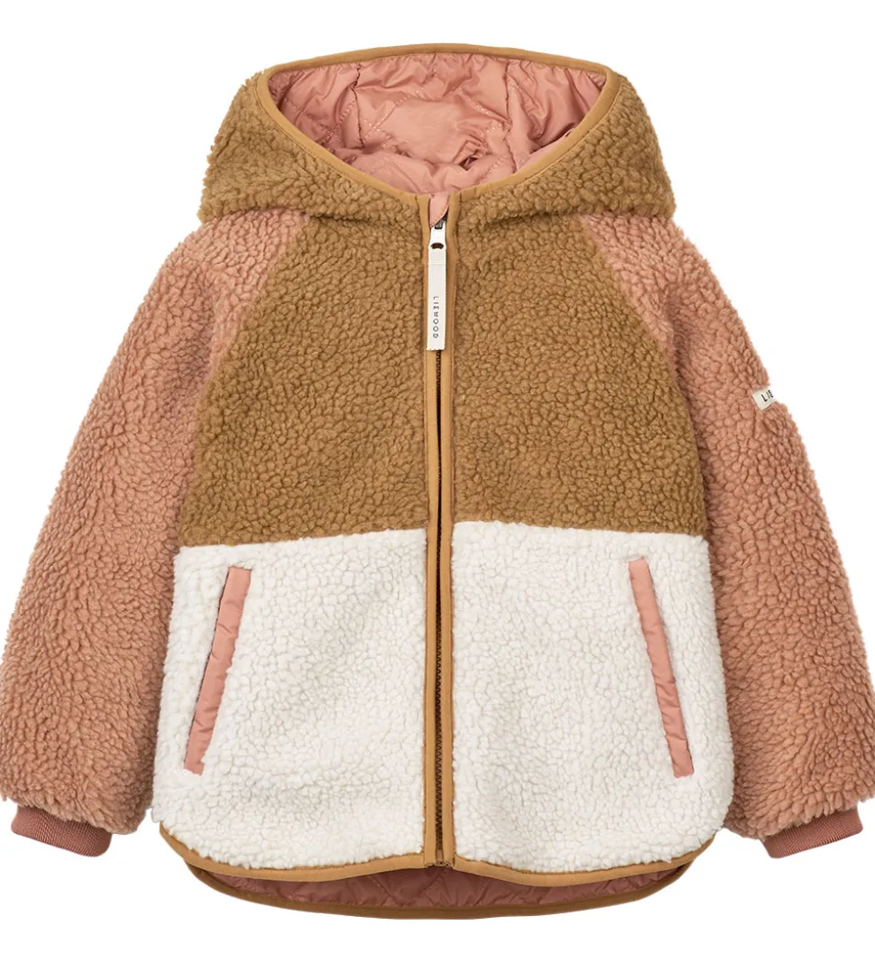 Liewood Termo/Fleecejakke - Jackson - Vendbar - Tuscany Rose Mix