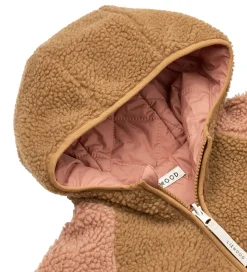 Liewood Termo/Fleecejakke - Jackson - Vendbar - Tuscany Rose Mix