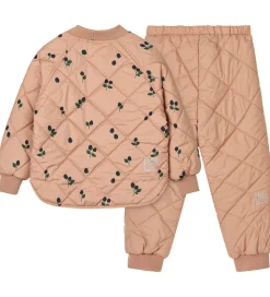 Liewood Termotøj - Zella - Berry/Pale Tuscany/Embroidery