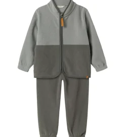 Lil' Atelier Fleecesæt - NmmLaspektra - Ultimate Grey