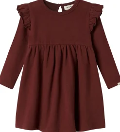 Lil Atelier Kjole - Strik - NmfThora - Hot Chocolate