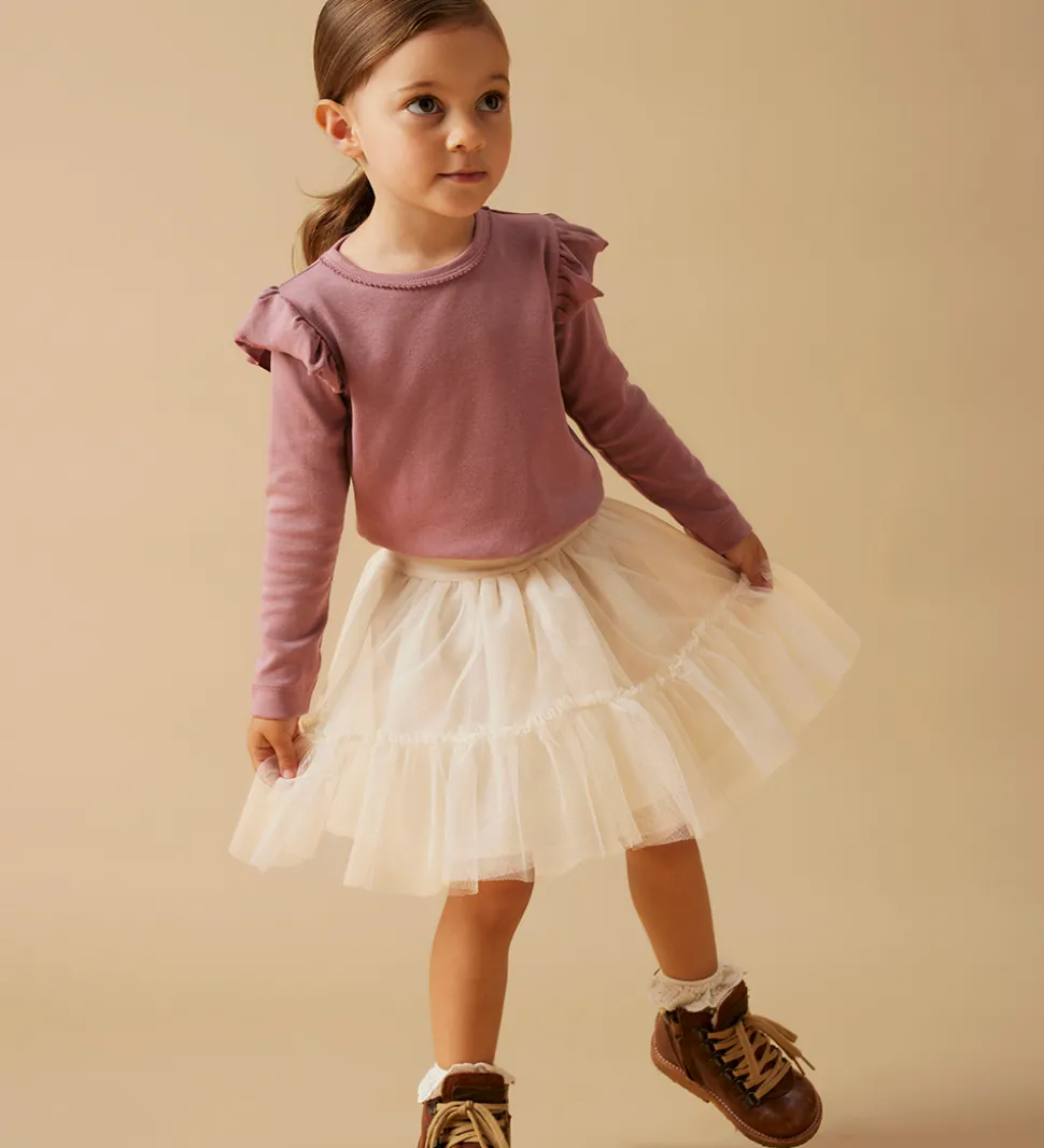 Lil' Atelier Nederdel - NmfSarina - Pistachio Shell