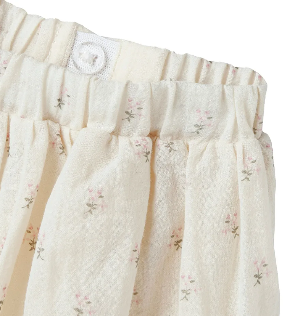 Lil' Atelier Nederdel - NmfNoanna - Turtledove/Flowers