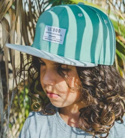 Lil' Boo Copenhagen Kasket - Organic Block Snapback - Grøn
