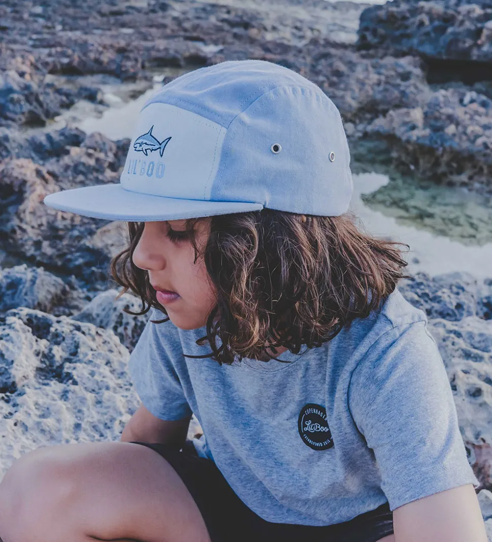 Lil' Boo Copenhagen Kasket - Shark 5 - Cloudy Blue