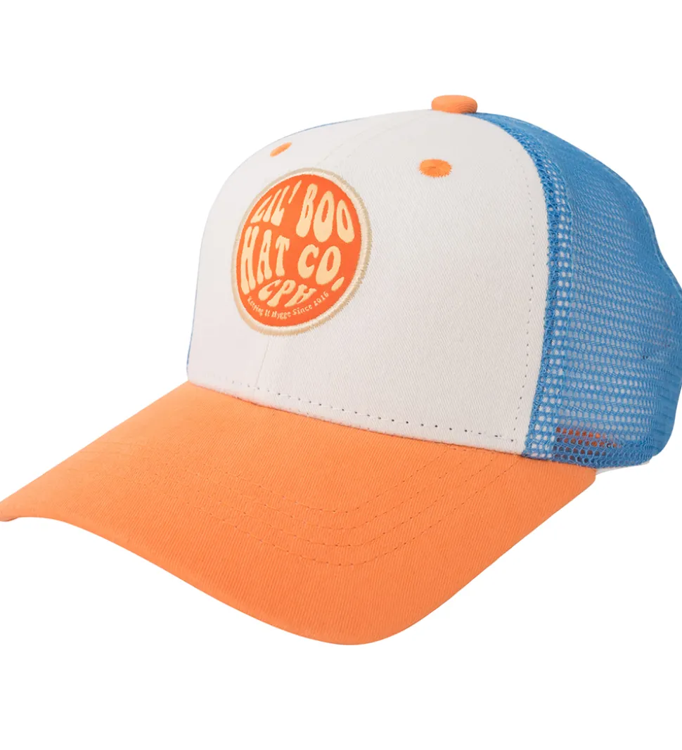 Lil' Boo Copenhagen Kasket - Trucker - Blue/Orange/White