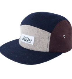 Lil'Boo Copenhagen Kasket - Uld/Polyester - Brun/Navy
