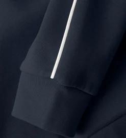 LMTD Hættetrøje - NlfBlake - Dark Sapphire/White Pipings