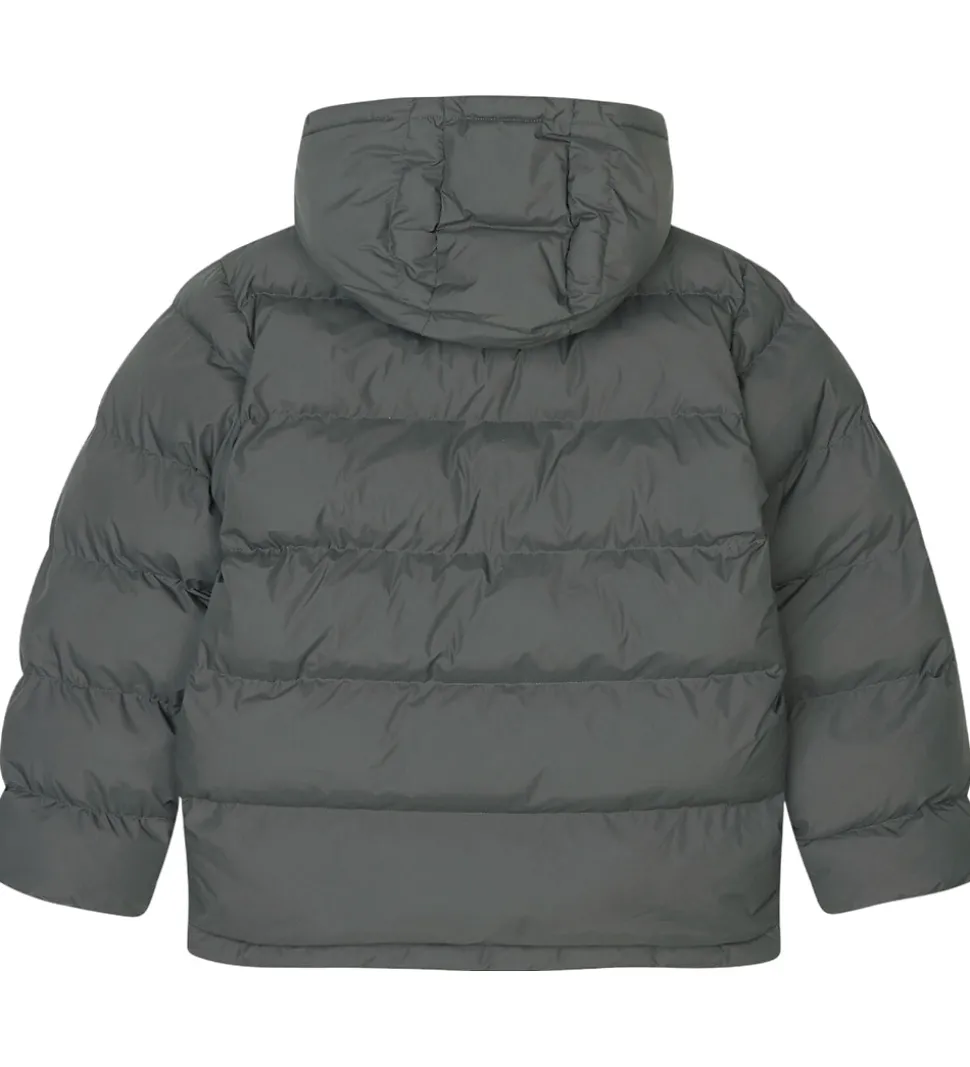 Mads Nørgaard Dynejakke - Light Ripstop Junino - Asphalt