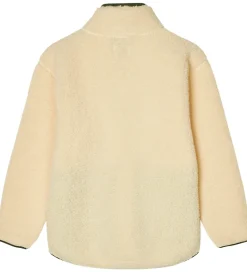 Mads Nørgaard Fleecejakke - Teddy - Jeffo - Vanilla Custard m. G