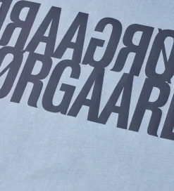 Mads Nørgaard T-shirt - Tuvina Logo - Faded Denim