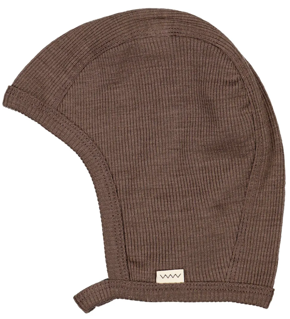 MarMar Babyhjelm - Uld - Hoody - Terre