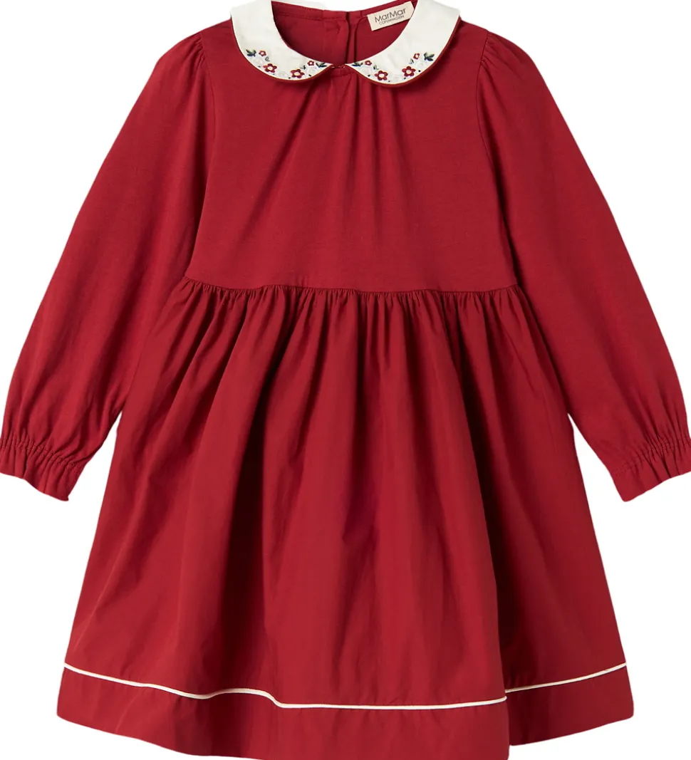 MarMar Kjole - Bomuld/Modal - Dielle - Hibiscus Red