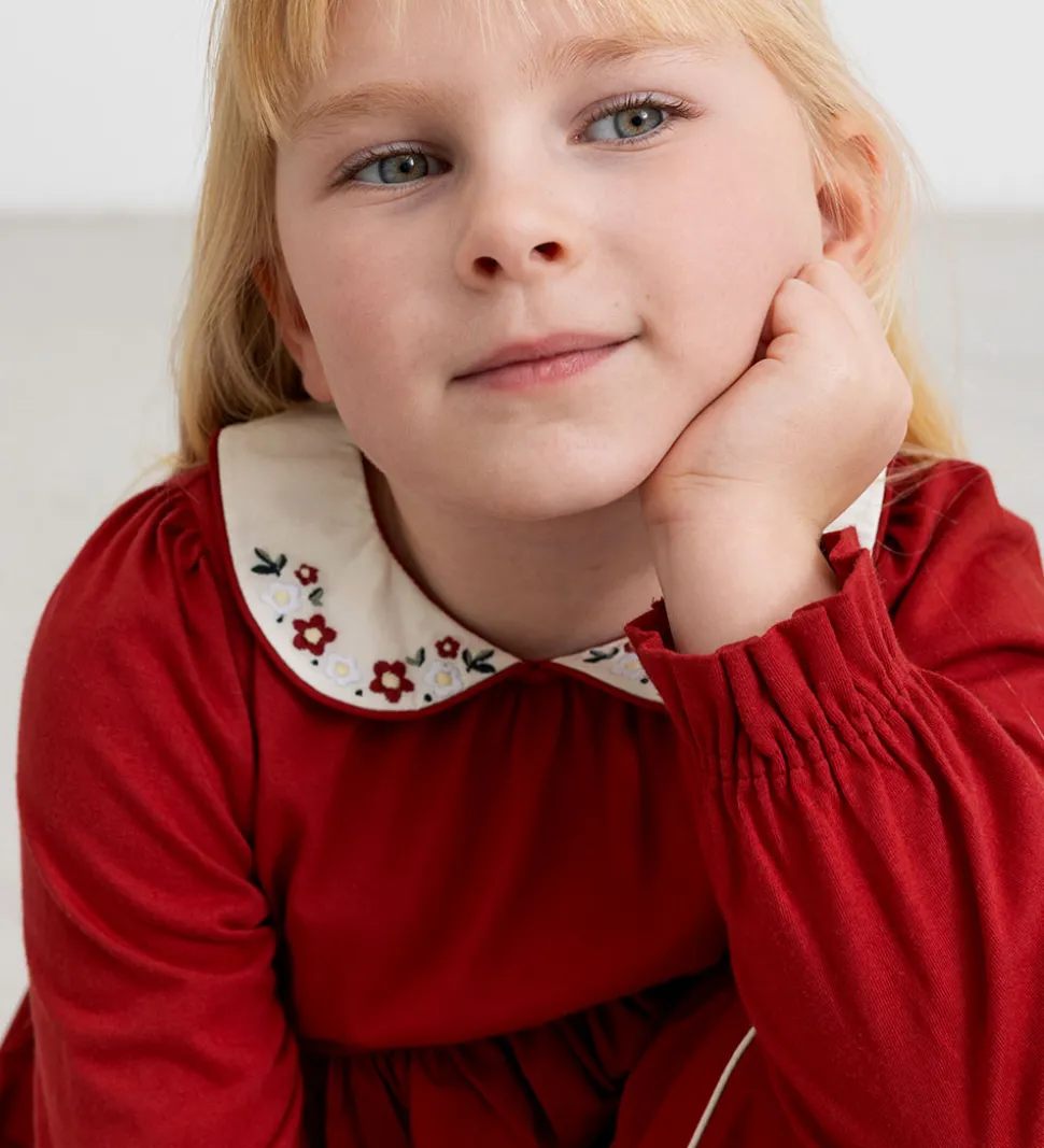 MarMar Kjole - Bomuld/Modal - Dielle - Hibiscus Red