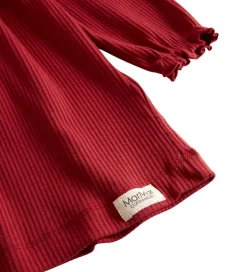 MarMar Kjole - Modal/Rib - Dikte - Hisbiscus Red