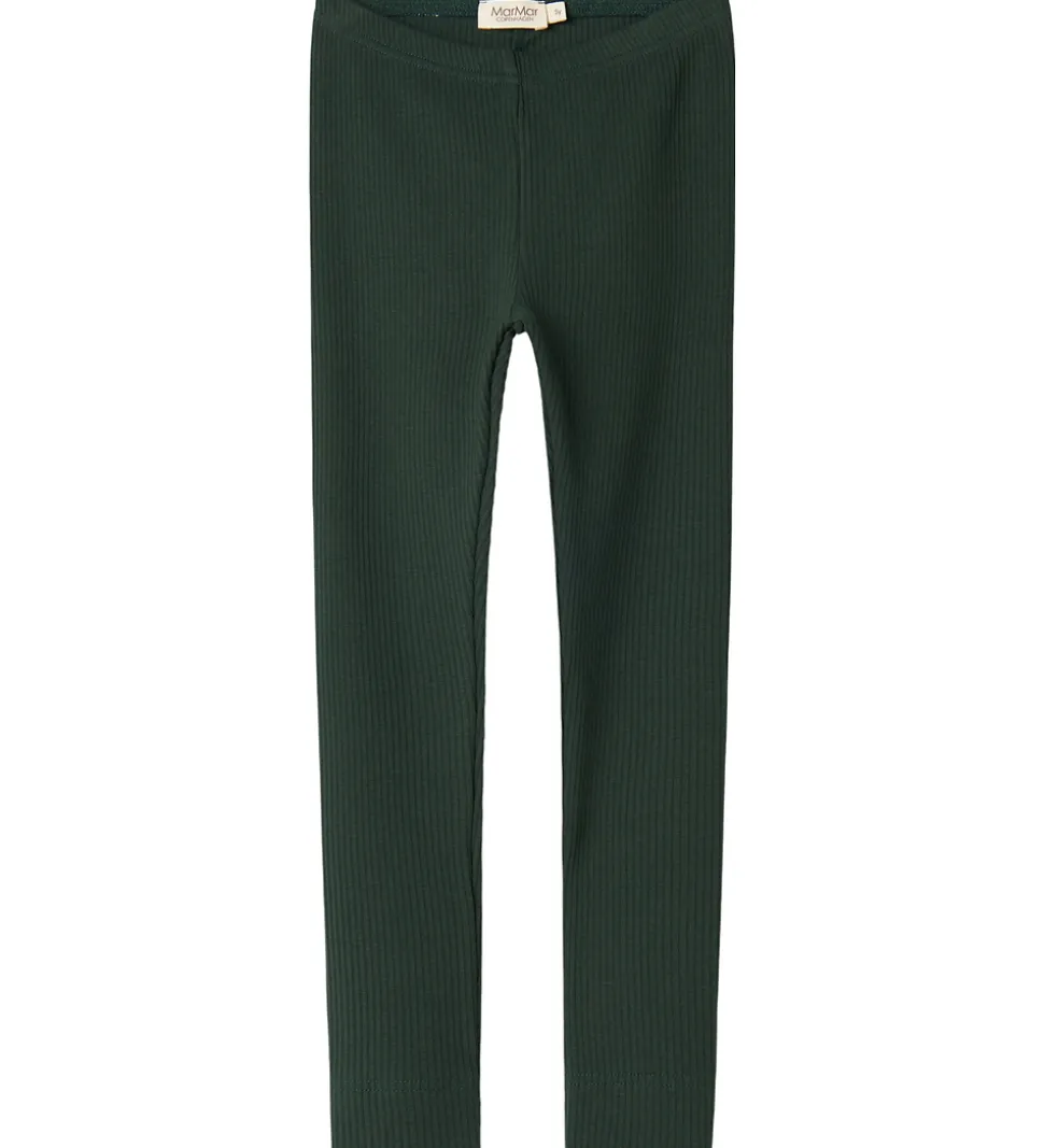 MarMar Leggings - Rib/Modal - Dark Leaf