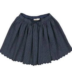 MarMar Nederdel - Sana Scallop - Blå/Hvidstribet