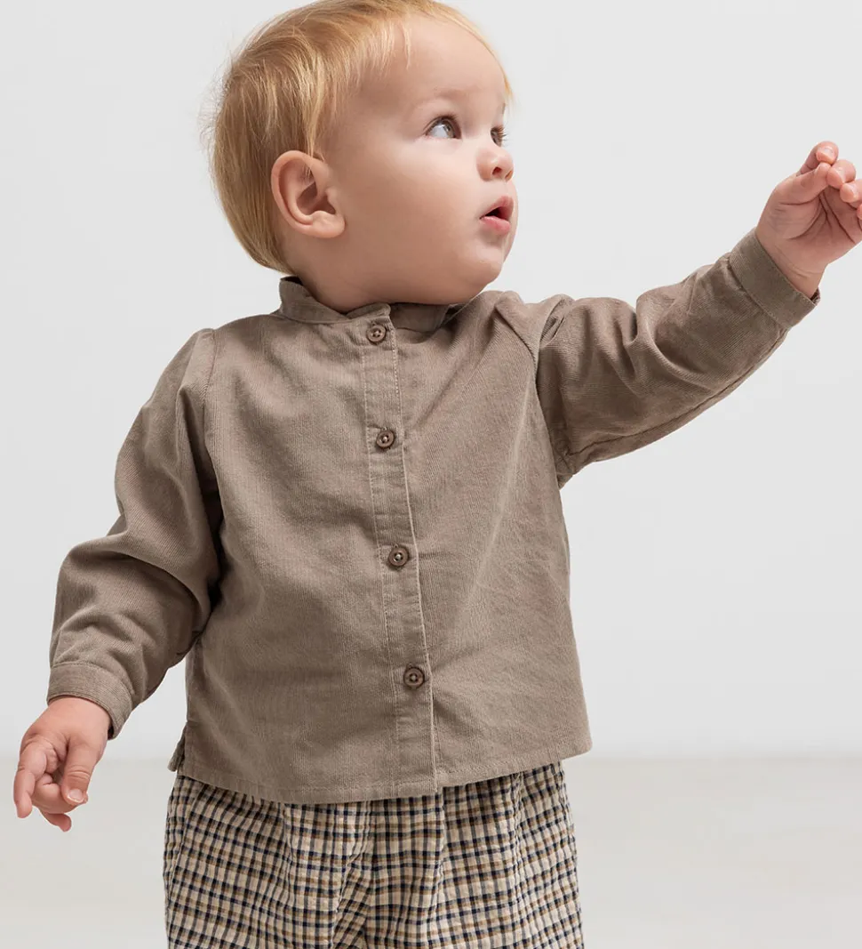 MarMar Skjorte - Fløjl - Tomi B - Mud