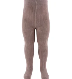 MarMar Strømpebukser - Rib - Mauve