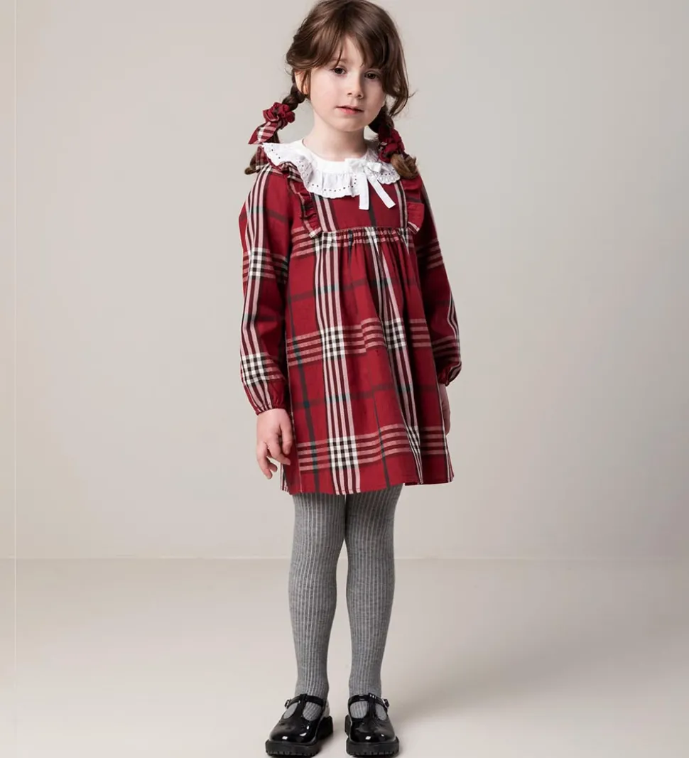 MarMar Strømpebukser - Rib - Grey Melange