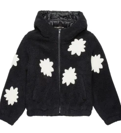 Marni Fleecejakke - Sort m. Hvid