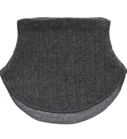 Melton Halsedisse - Uld/Bomuld - 2-lags - Gråmeleret