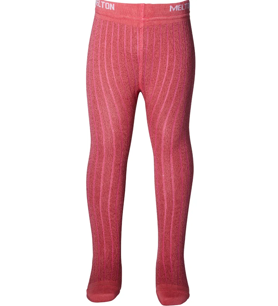 Melton Strømpebukser - Bambus - Faded rose