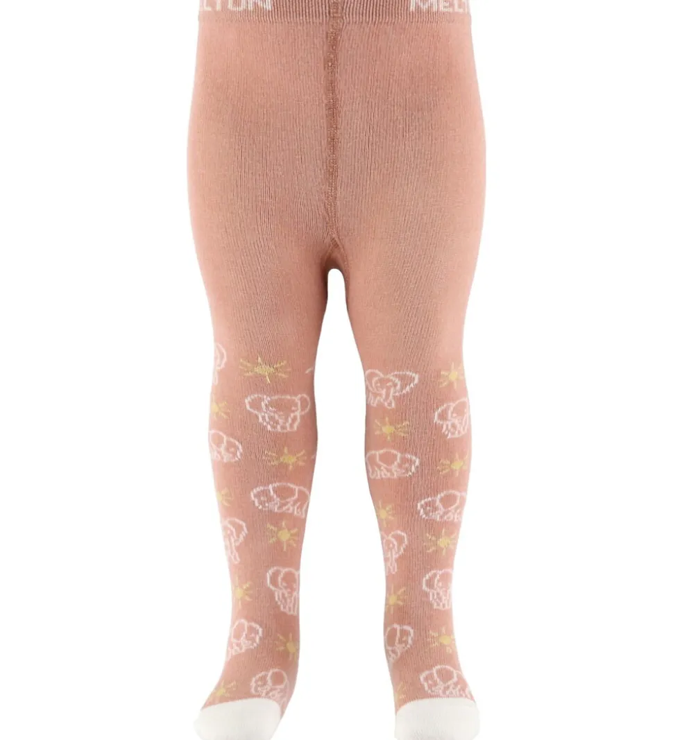 Melton Strømpebukser - Desert Sand