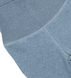 Mikk-Line Fleece Bukser - Faded Denim Melange