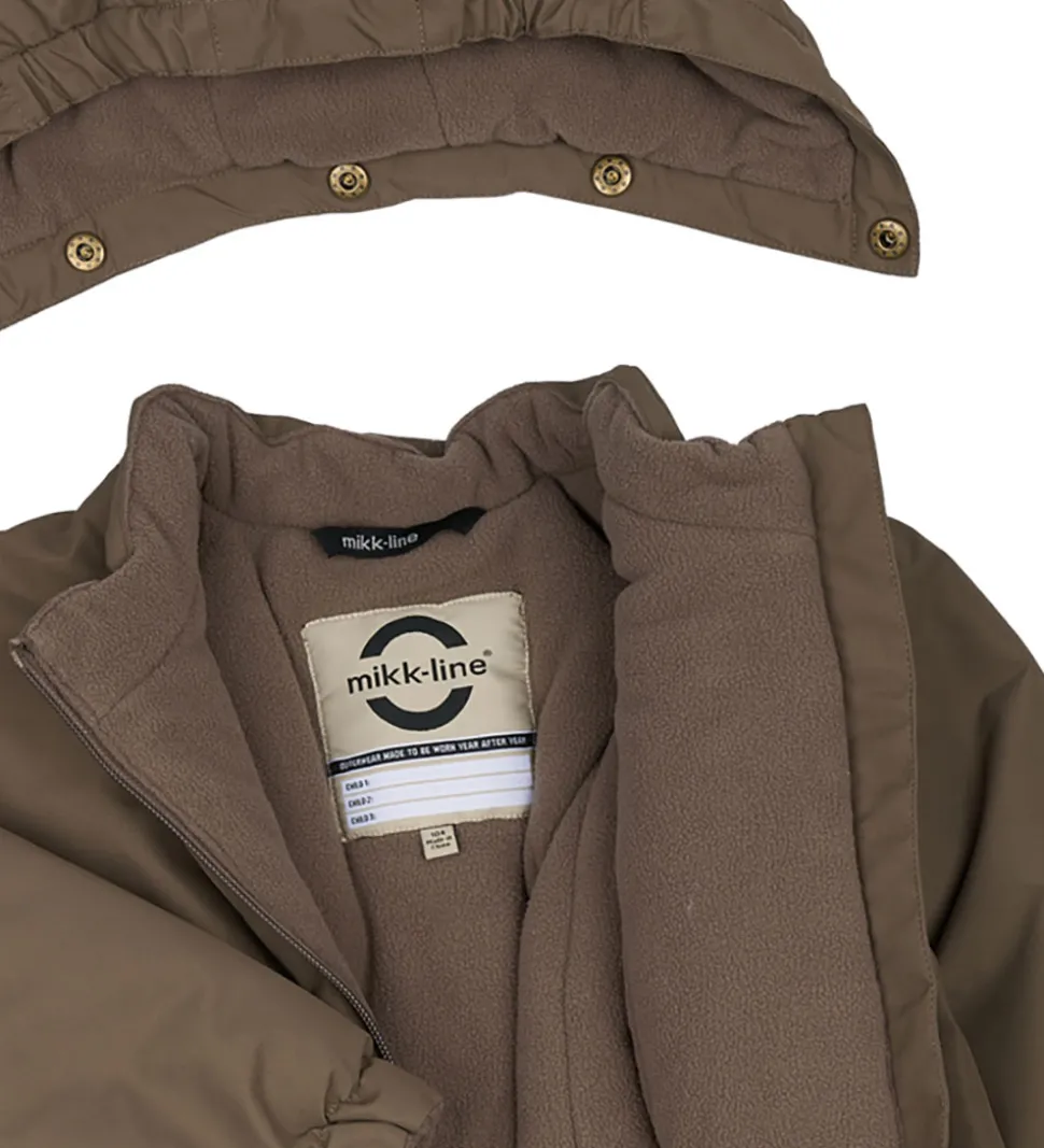 Mikk-Line Flyverdragt - Recycled - Chocolate Chip