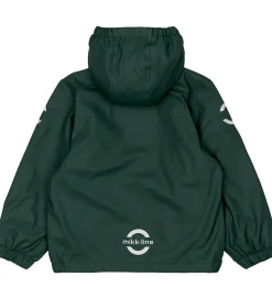 Mikk-Line Regntøj m. Fleece/Seler - PU - Recycled - Darkest Spro