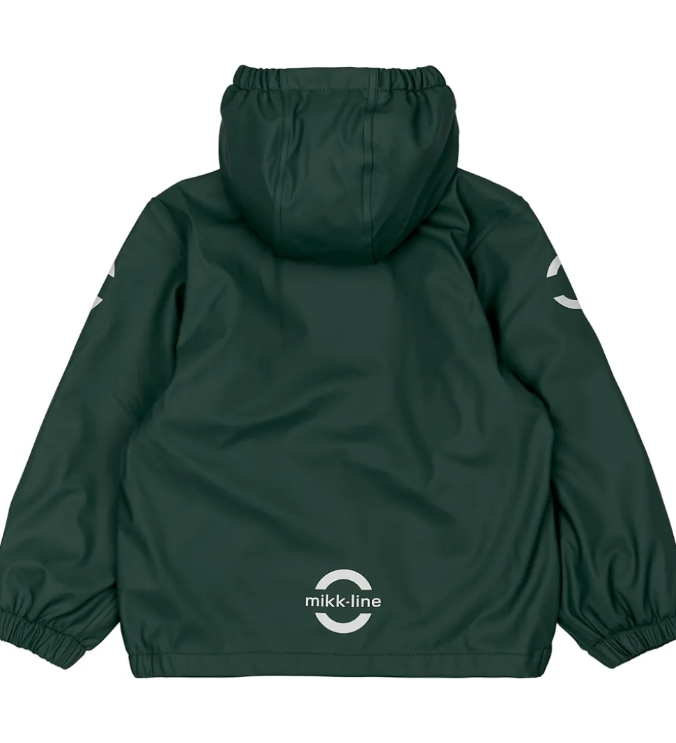 Mikk-Line Regntøj m. Fleece/Seler - PU - Recycled - Darkest Spro