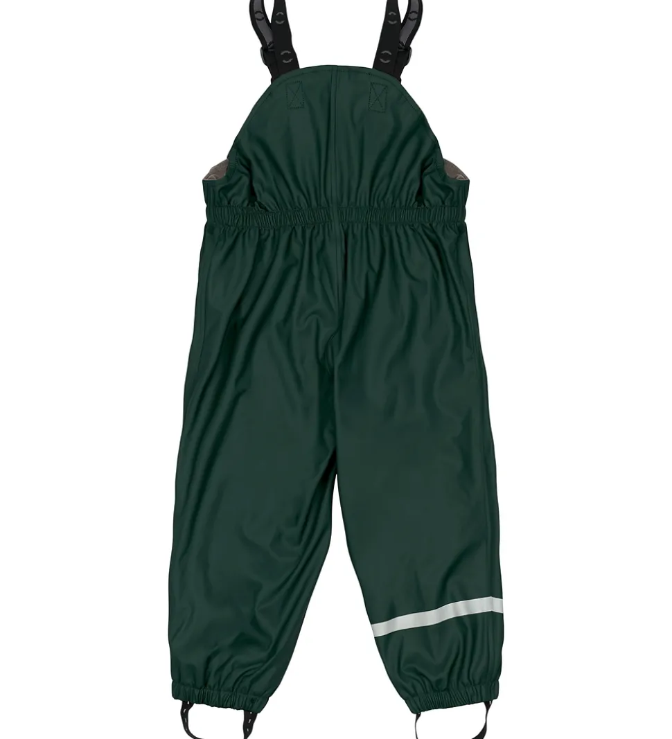 Mikk-Line Regntøj m. Fleece/Seler - PU - Recycled - Darkest Spro