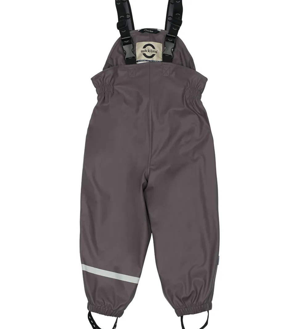 Mikk-Line Regntøj m. Fleece/Seler - PU - 3i1 - Sparrow