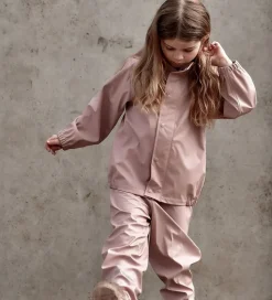 Mikk-Line Regntøj m. Seler - PU - Recycled - Adobe Rose