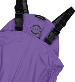 Mikk-Line Regntøj m. Seler - PU - Deep Lavender