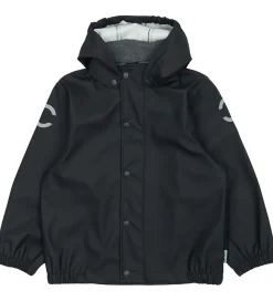 Mikk-Line Regntøj m. Seler - PU - Dark Navy