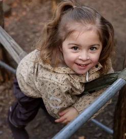 Mikk-Line Regntøj m. Seler/Fleece - PU - Cornstalk