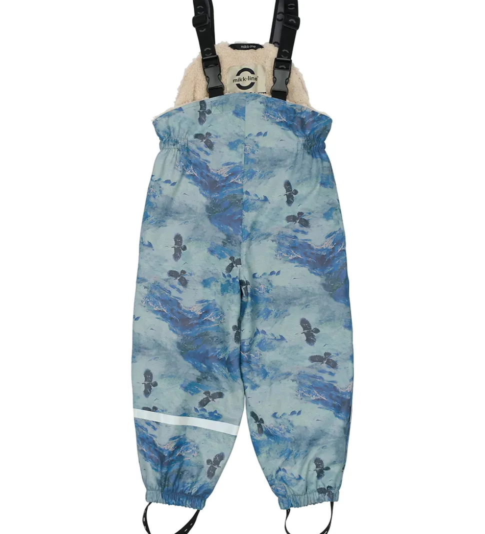 Mikk-Line Regntøj m. Seler/For - Blue Nights m. Bjerge