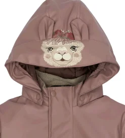 Mikk-Line Regntøj m. Termo/Seler - PU - Twilight Mauve m. Kanin