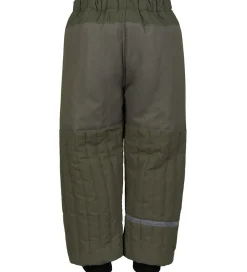 Mikk-Line Termobukser - Duvet - Coated - Dusty Olive